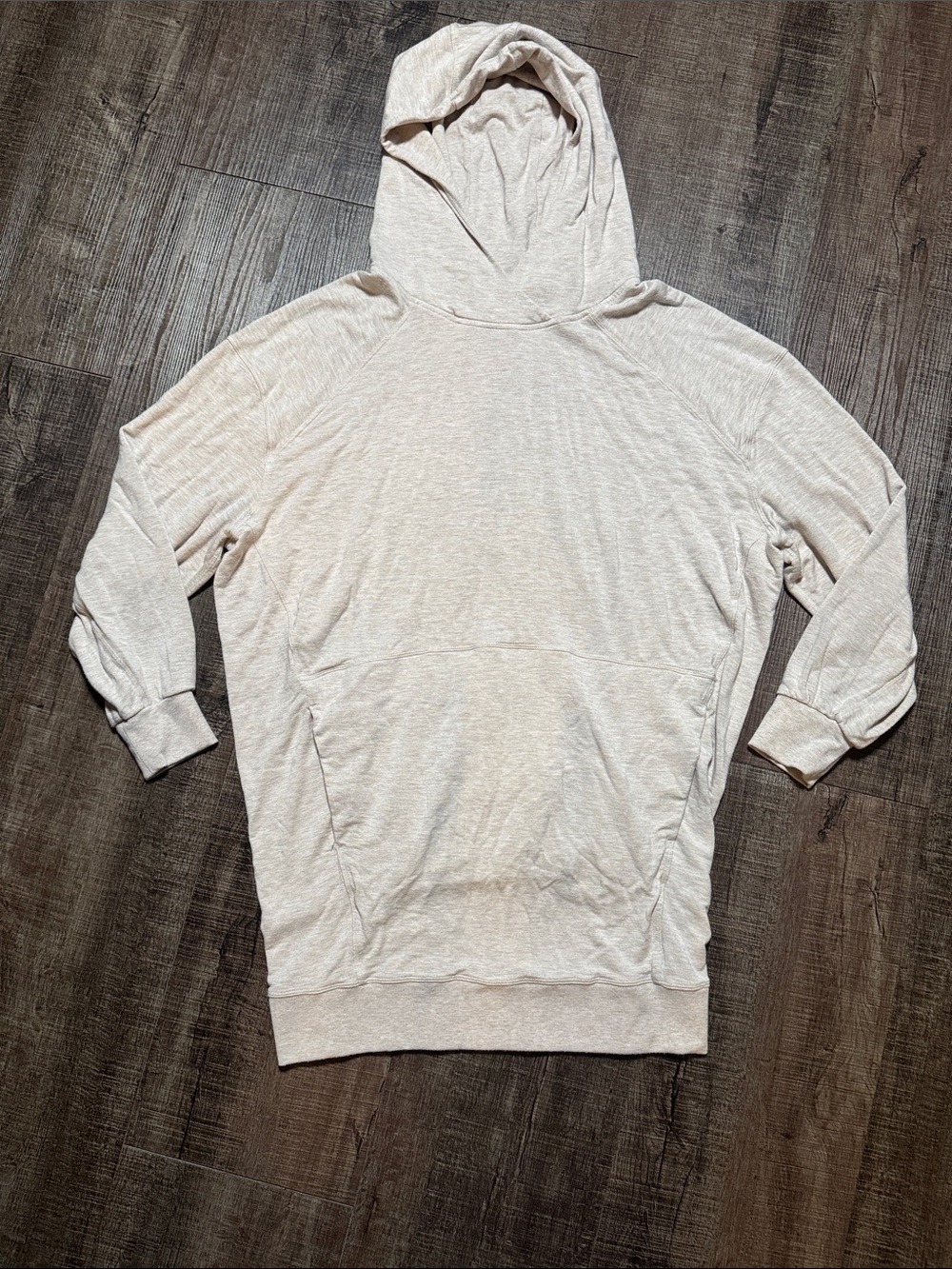 lululemon athletica Cream Lightweight Hoodie dress